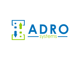 ADRO systems logo design by giphone