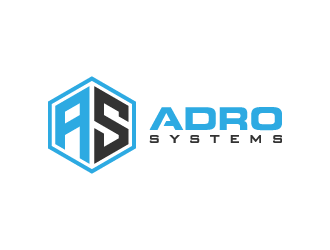 ADRO systems logo design by pencilhand