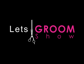 LETS Groom SHow logo design by giphone