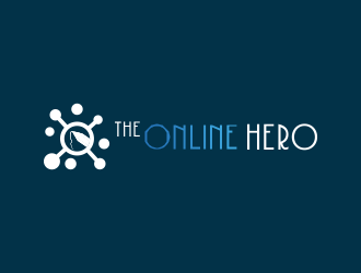 the online hero logo design by ROSHTEIN