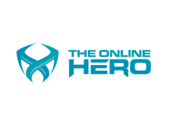 the online hero logo design by PRN123