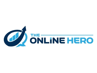 the online hero logo design by jaize