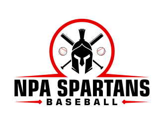 NPA Spartan Baseball logo design by maseru