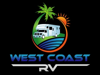 West Coast RV logo design by PMG
