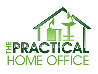 The Practical Home Office logo design by PMG