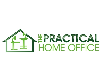 The Practical Home Office logo design by PMG