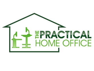 The Practical Home Office logo design by PMG