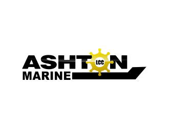 Ashton Marine, LLC logo design by giphone