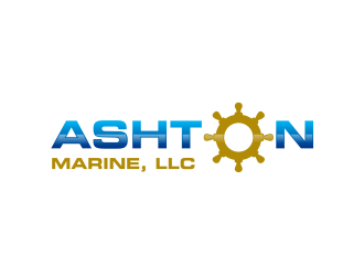Ashton Marine, LLC logo design by Girly