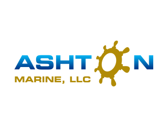 Ashton Marine, LLC logo design by Girly