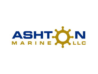 Ashton Marine, LLC logo design by Girly