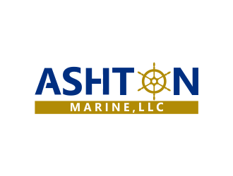 Ashton Marine, LLC logo design by Girly