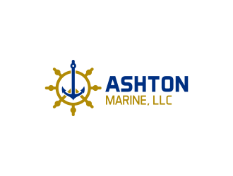 Ashton Marine, LLC logo design by gotam