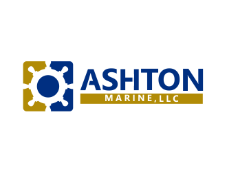 Ashton Marine, LLC logo design by Girly