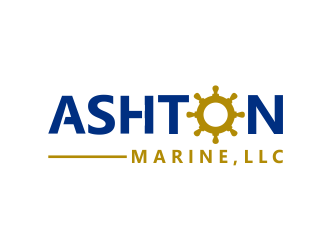 Ashton Marine, LLC logo design by Girly