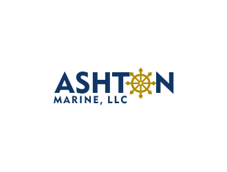 Ashton Marine, LLC logo design by Greenlight