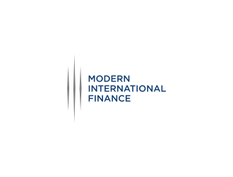 Modern Finance / Modern International Finance logo design by L E V A R