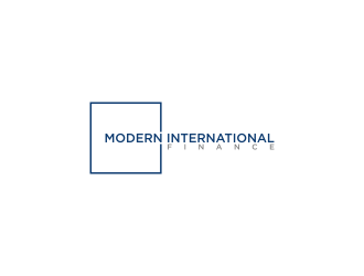 Modern Finance / Modern International Finance logo design by L E V A R