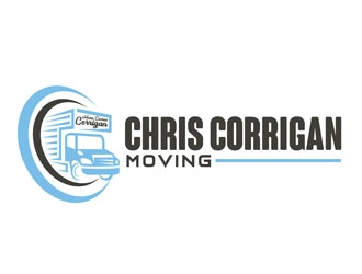 Chris Corrigan Moving  logo design by CreativeMania