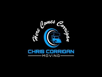 Chris Corrigan Moving  logo design by BaneVujkov