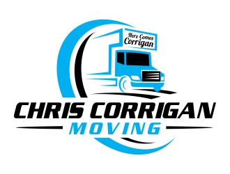 Chris Corrigan Moving  logo design by ruki