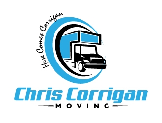 Chris Corrigan Moving  logo design by jaize