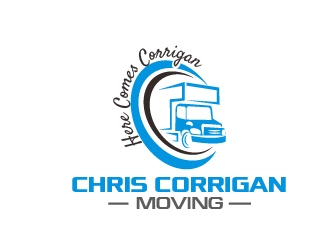 Chris Corrigan Moving  logo design by art-design