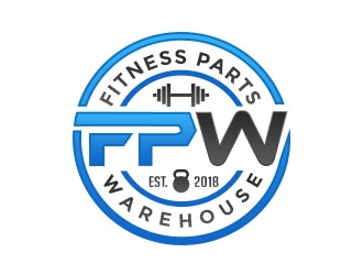 Fitness Parts Warehouse logo design by Benok
