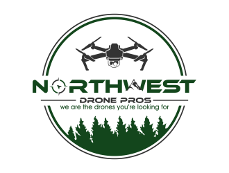 Northwest Drone Pros logo design by qqdesigns