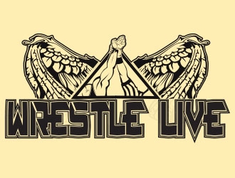Wrestle Live logo design by TOTODALUS