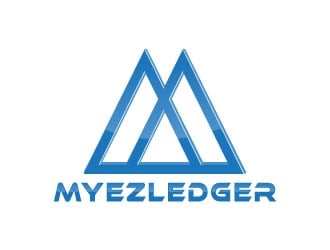 myEzLedger logo design by Bunny_designs