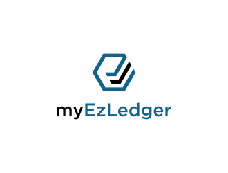 myEzLedger logo design by hopee