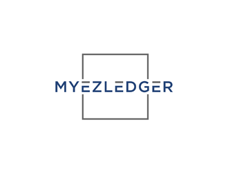 myEzLedger logo design by johana