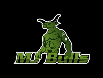 MJ Bulls logo design by Kruger