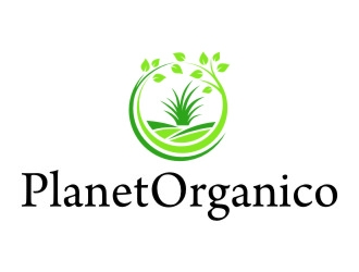 PlanetOrganico logo design by jetzu