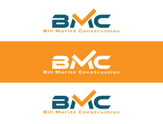 Bill Moritz Construction Services logo design by Remok