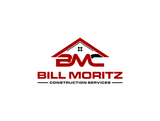 Bill Moritz Construction Services logo design by alby