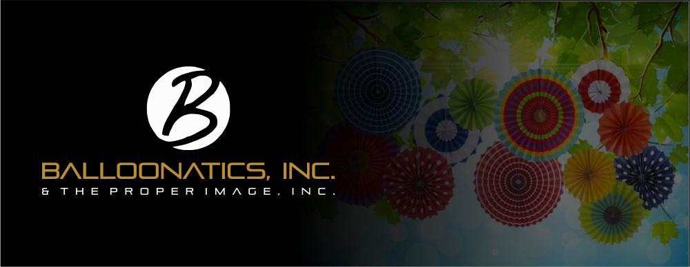 Balloonatics and The Proper Image. logo design by Al-fath