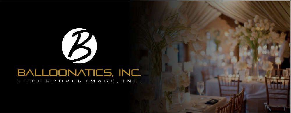 Balloonatics and The Proper Image. logo design by Al-fath