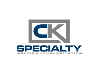 CK Specialty Welding and Fabrication logo design by agil