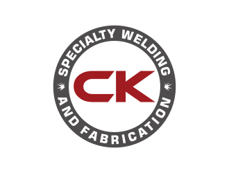 CK Specialty Welding and Fabrication logo design by pakNton