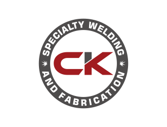 CK Specialty Welding and Fabrication logo design by pakNton