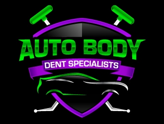 AUTO BODY DENT SPECIALISTS logo design by Aelius