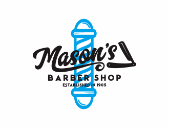Mason’s Barber Shop  logo design by hatori