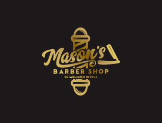 Mason’s Barber Shop  logo design by hatori