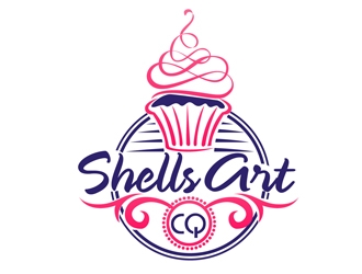 Shells Art CQ logo design by DreamLogoDesign