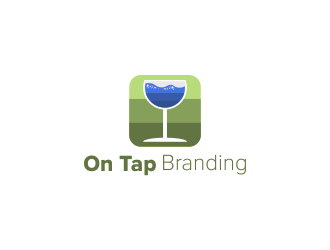 On Tap Branding logo design by Akli