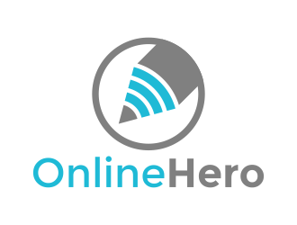 the online hero logo design by maseru