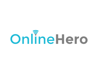 the online hero logo design by maseru