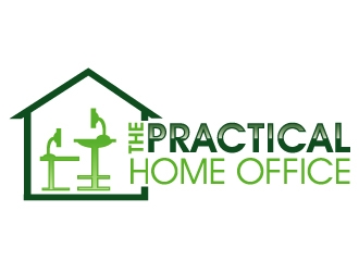 The Practical Home Office logo design by PMG